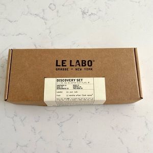 NEW IN BOX Le Labo Set of 6
